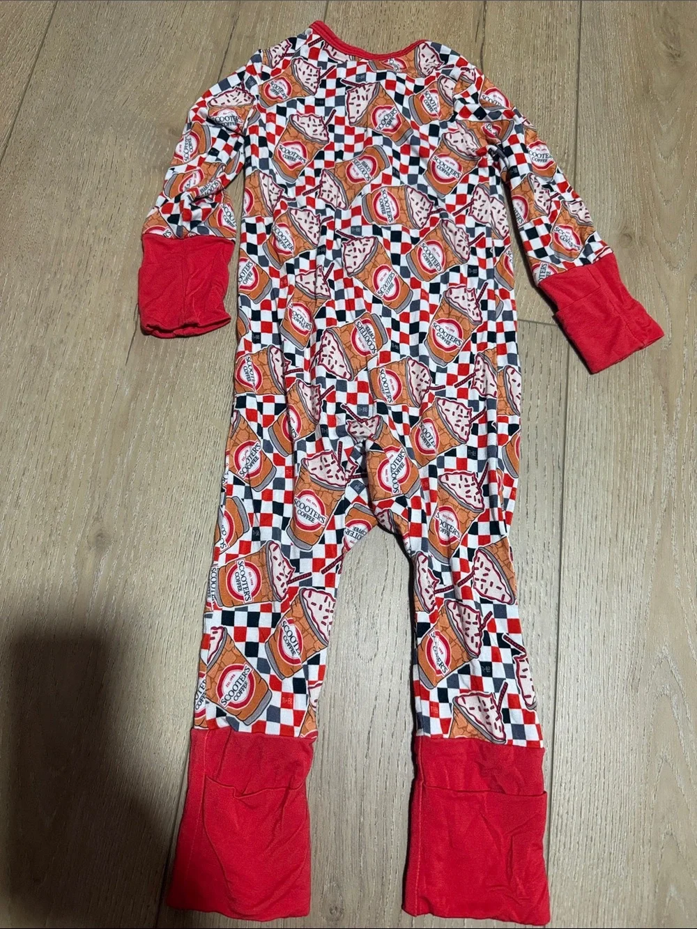 Bamboo zippy|Scooters print|12-18M